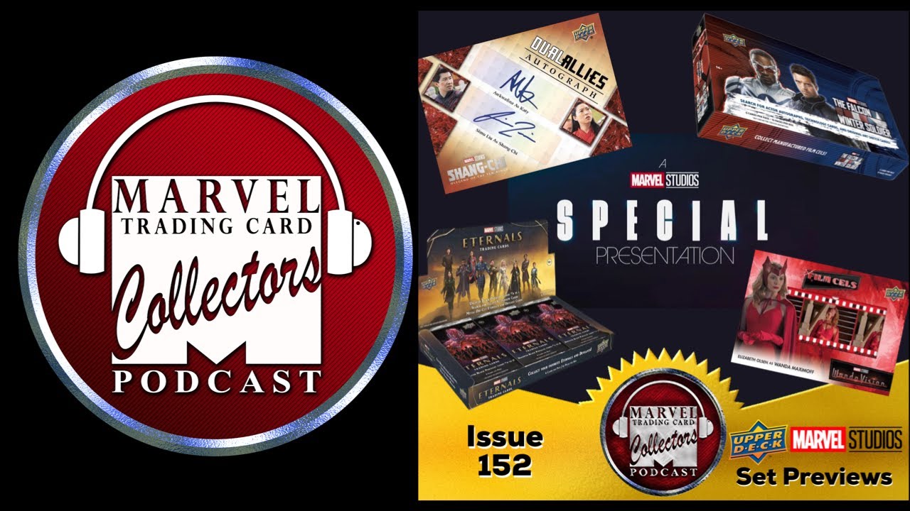 Marvel Card Collectors Podcast Issue 152; Upper Deck MCU Set Previews