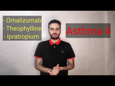 الربو(4) Asthma، Ipratropium، Theophylline، Omalizumab.