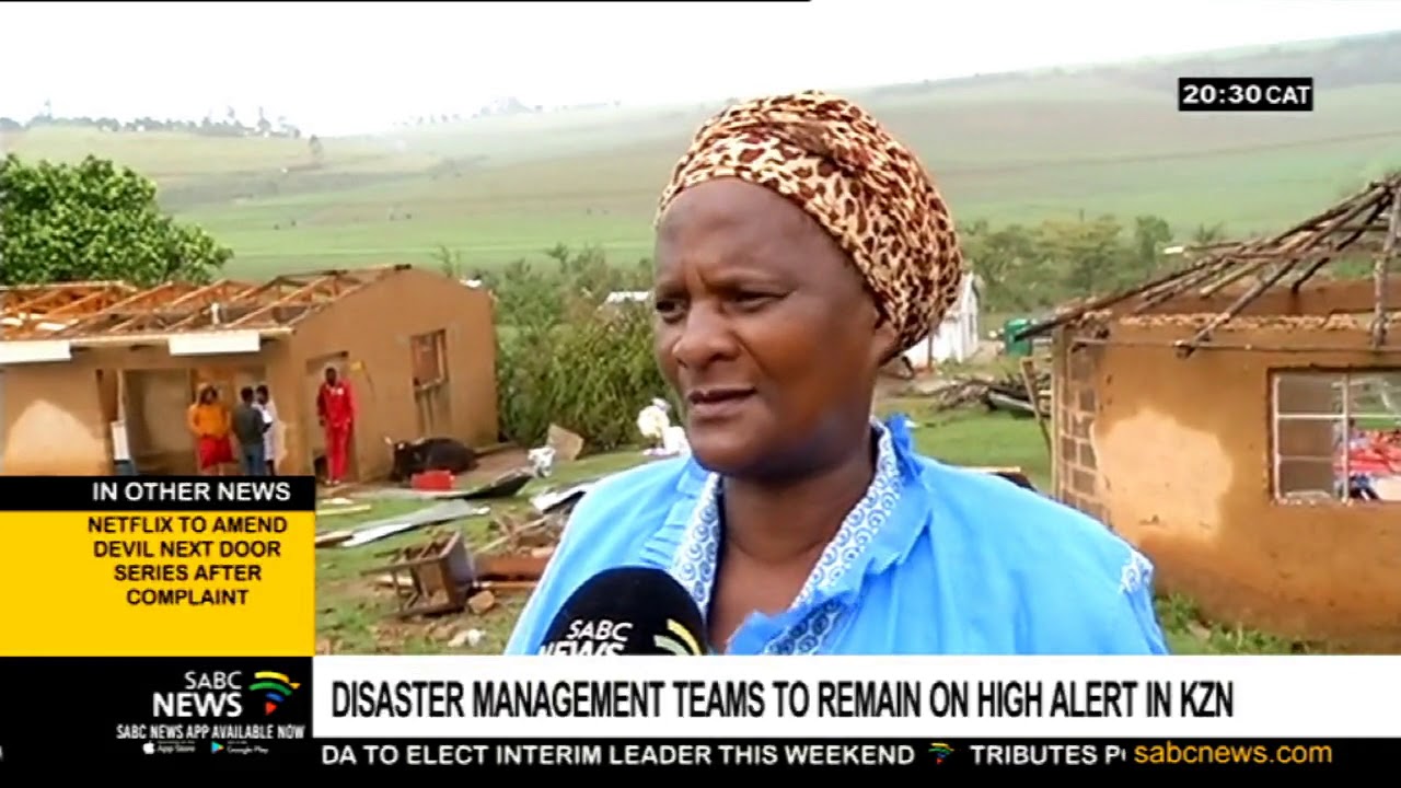 Disaster management teams in KZN remain on high alert - YouTube
