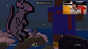 viewer builds Rat to Glory in Minecraft