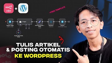 Bikin Bot AI, Tulis & Post Artikel Otomatis ke WordPress (Free Template) | n8n untuk Pemula