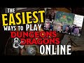 EASY Ways to Play D&D Online ...TONIGHT!