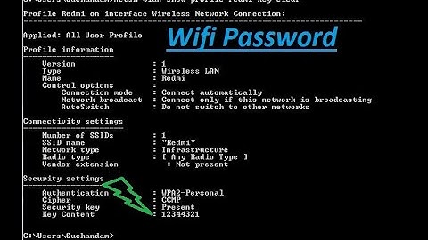 How to Find Your Wi Fi Password with command prompt | Windows 10/8/7/XP | 2020