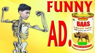 DORA BAAS  | Hindi Comedy Video | Side Effects of Health Supplements | Pakau TV Channel image