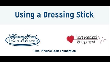 How to Use a Dressing Stick