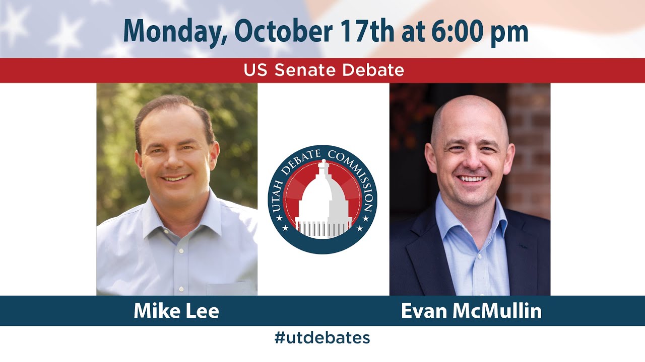 . Senate Debate with Mike Lee and Evan McMullin - YouTube