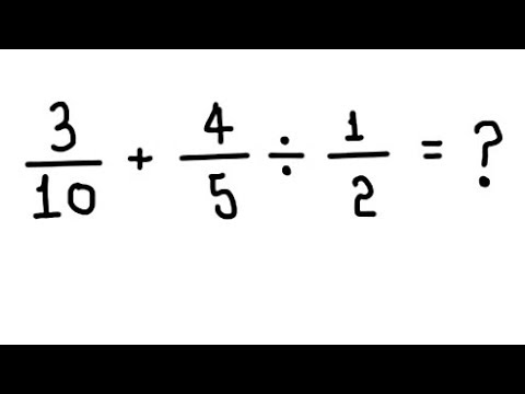 Expressão numérica com frações! #matematica #AgoraVocêSabe #dicasdemat