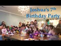 Joshua's Birthday Party | Bakugan Cake and Balloon Twisting