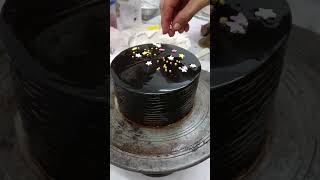 chocolate cake design ?? chocolate cake viral youtubeshorts food cakedesign shorts short