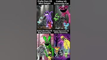 POV Zoonomaly Teams VS Smiling Critters Teams | Complete Edition 2