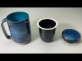 Making a tea mug with infuser  lid start to finish