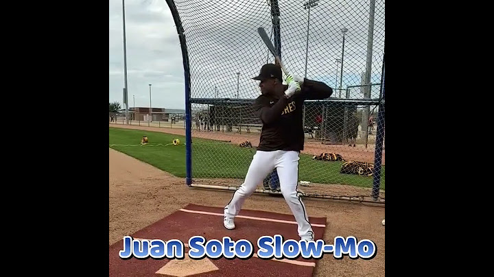 Juan Soto's Slow Motion Swing | Spring Training 2022