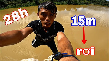 28h CẮM CÂU CÁ LÓC Sinh Tồn Trên Ruộng | Ngủ Lại Trên Ruộng Cùng Team