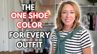 The one shoe color that will go with every single outfit!