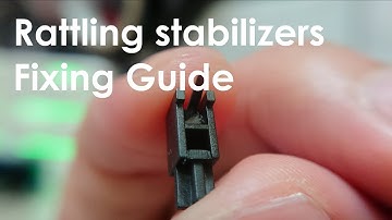 Cherry Stabilizers - Why rattling and how to fix it (解決長鍵鐵絲聲進階方法)