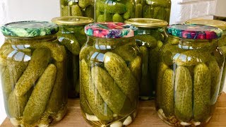 Рецепт Хрустящих Маринованных Огурцов На Зиму! Рецепт Хрустящих Маринованных Огурцов На Зиму!