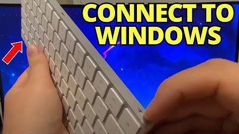 How To Connect Magic Keyboard To Windows 11 PC