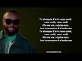 Gims - Sans arrêt (Parole lyrics )