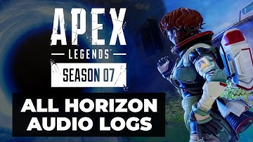 Apex Legends ALL Horizon Audio Locations - Loading Screen Lore & Charm (Season 7)