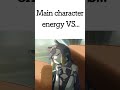 Main character energy vs... #travel #train #hololiveEnglish