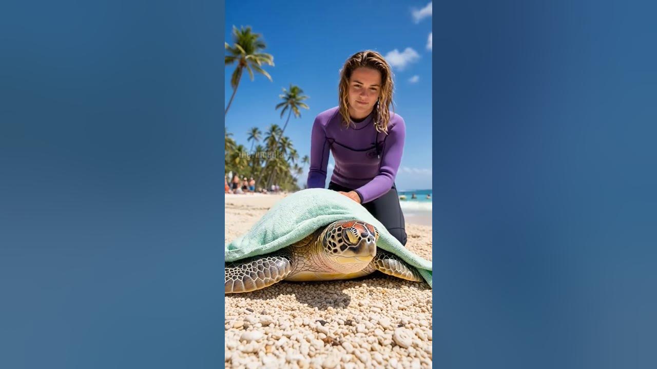 Passerby Help Turtle In Need Of Help! #rescue​ #animals​ #wildlife​ #shorts #animalrescue