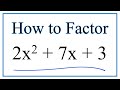 Factoring Quadratic Equations and Solutions