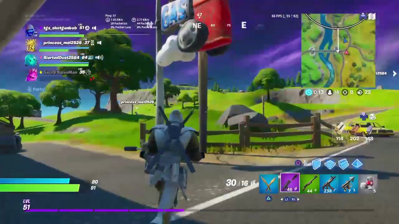 Playing fortnite with TTV_adust YouTube