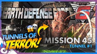 Earth Defense Force 6 - Mission 45 (English Version) - Tunnel #1 - Ranger - PS5