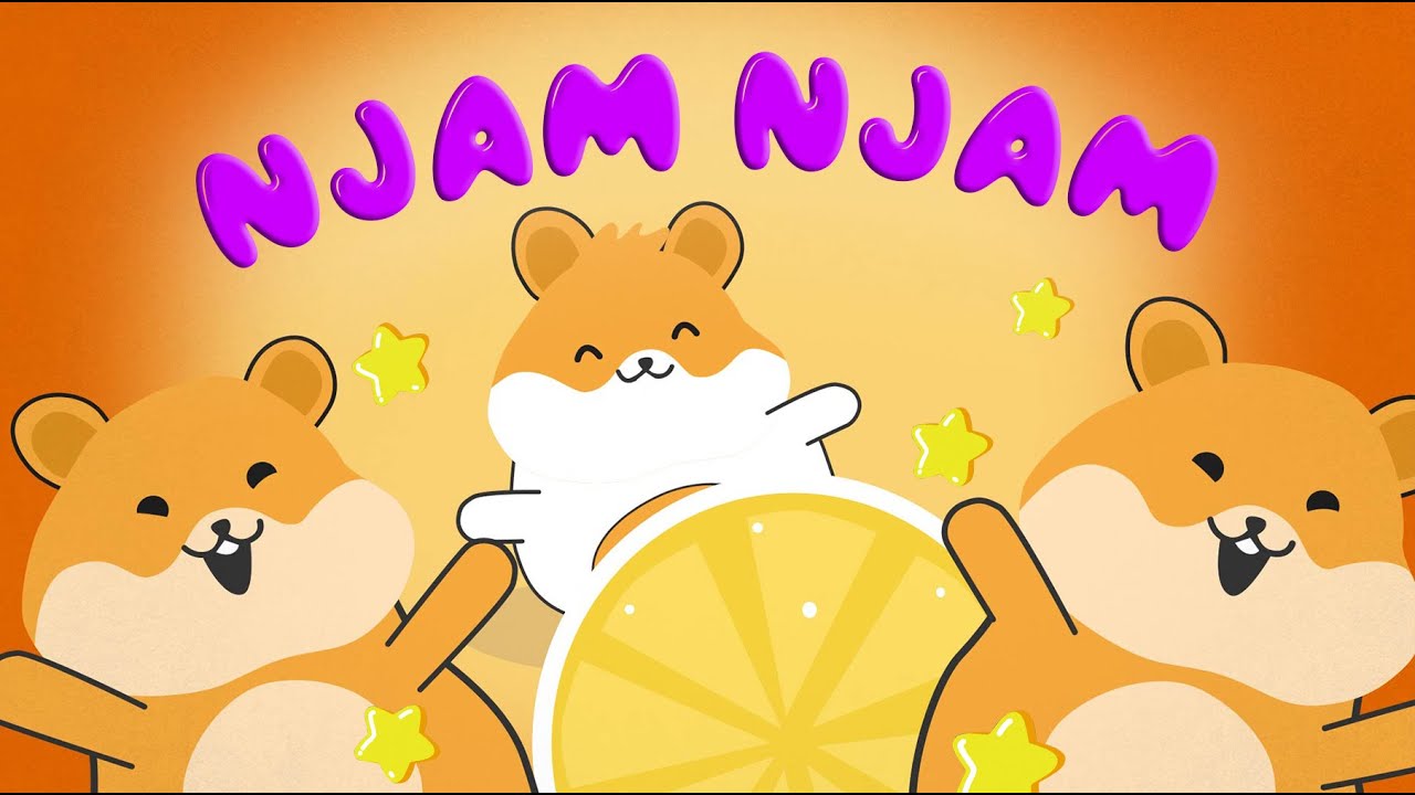 Djecije pjesmice: Njam njam - nom nom nom - Decije pesme / Pesme za decu / djecija muzika