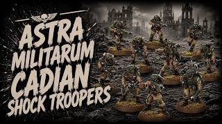 Building Cadian Shock Troopers - Combat Patrol 72 - Warhammer 40k
