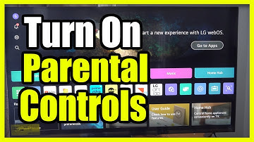 How to Set Parental Control Lock on LG TV content or apps (Easy Tutorial)