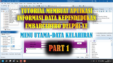 PART 1 SISTEM INFORMASI KEPENDUDUKAN MENGGUNAKAN EMBARCADERO & DATABASE ACCESS-FORM DATA KELAHIRAN