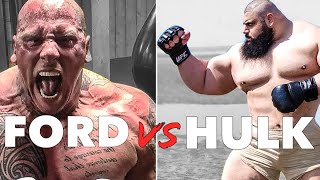 Martyn Ford vs Iranian Hulk - Fight Training 2021