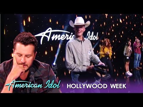 Luke Bryan Gives This Poor Cowboy His Boots After MOVING Performance | American Idol 2019