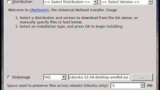 Unetbootin (Universal NETboot INstaller) tutorial