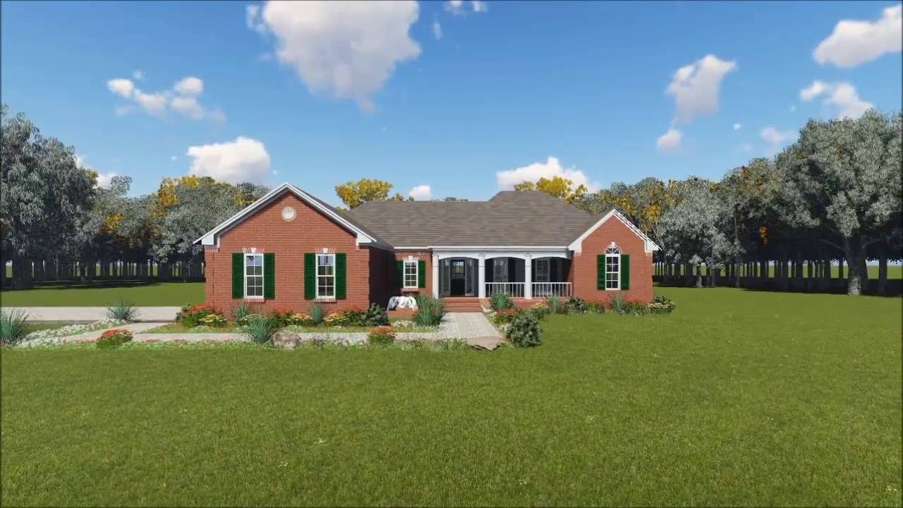 COUNTRY HOUSE  PLAN  348 00050 YouTube
