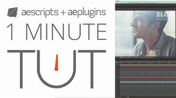 1 Minute Tutorial: Efficient rotoscoping using the mask tracker with few keyframes