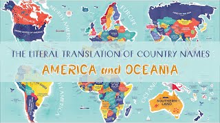 AMERICA   OCEANIA : THE LITERAL TRANSLATION OF COUNTRY NAMES |  LOOKER