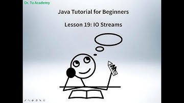Java Tutorial for Beginners (19): IO Streams