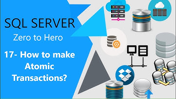 17- How to make Atomic Transaction in database | كيف تنفذ  مفهوم الوحدة في قواعد البيانات