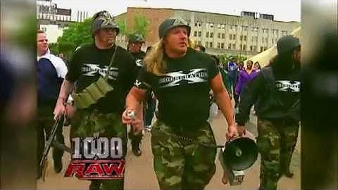 DX invades WCW - Raw