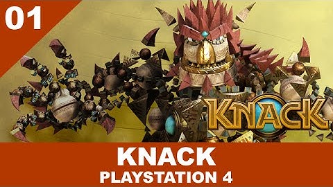 Knack (PS4) - Walkthrough Gameplay - Episode 1: His Greatest Creation - HD 1080p English