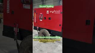 30kva Sound Testing #vardhmangenerator #trending #reels #generator #silentgenerator #trolly #old