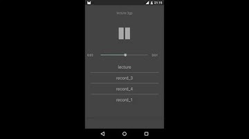 Audio Recorder for Android