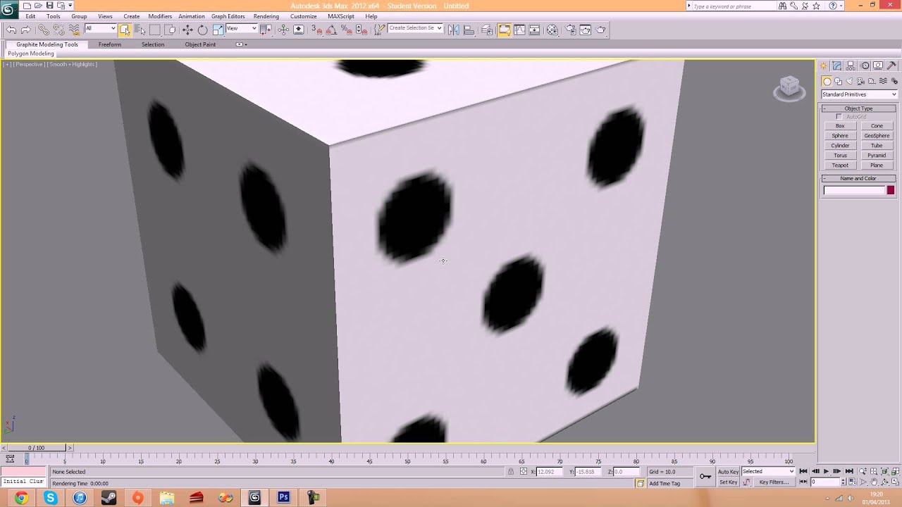 3D Studio Max - Week 4 - Part 4 - Adding Textures To A Material In Max ...