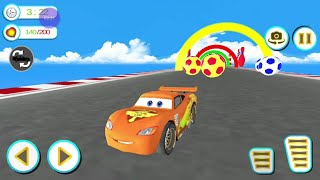 Splashy Superhero Vertigo racing#1 : lightning car-android GamePlay,2020 screenshot 1