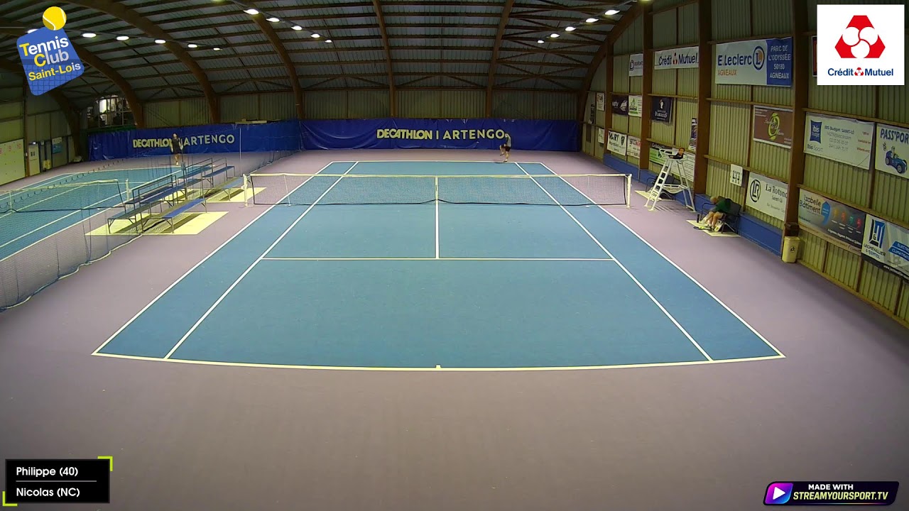 Court 2 : Philippe (40) 🆚 Nicolas (NC)