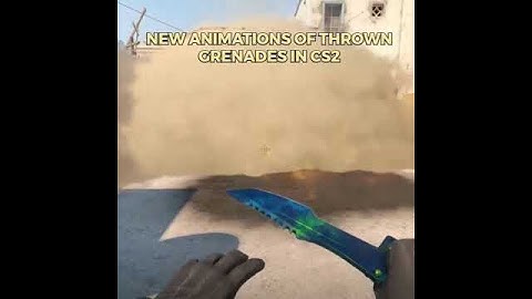New Animations Of Thrown Grenades In CS2 🤯 #shorts #cs2