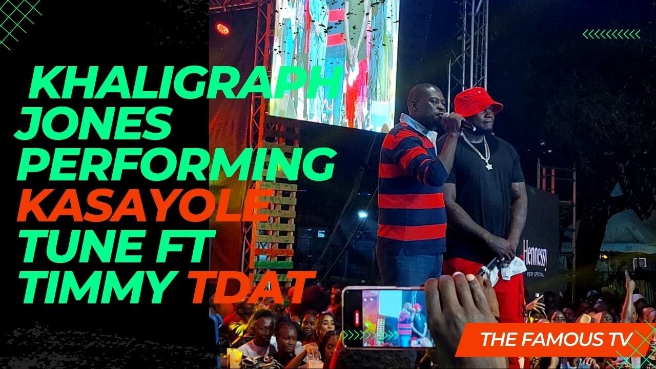 LIKE A CHOIR! KHALIGRAPH JONES PERFORMING KASAYOLE TUNE FT TIMMY TDAT AT SHOKE SHOKE FESTIVAL