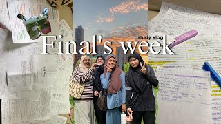 STUDY VLOG: final exam, pulling all-nighters, cofeeholic #malaysia #penang 